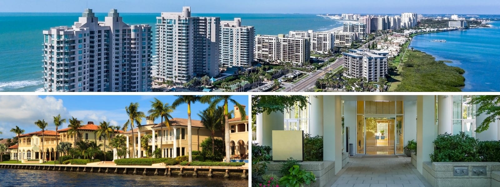 Three Sarasota,FL Luxury Condominiums