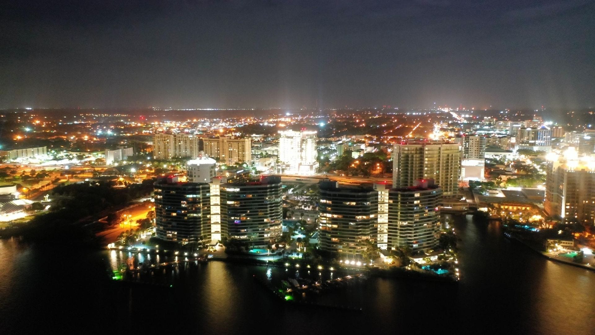 Downtown Sarasota at Night