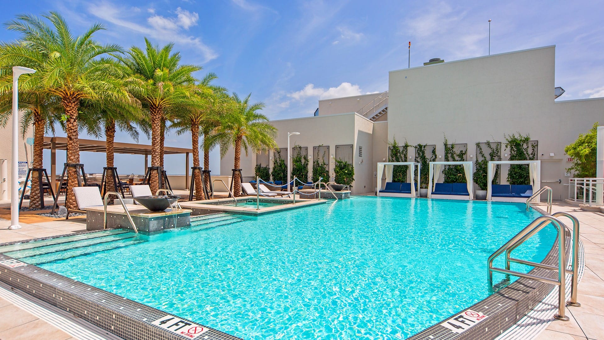 blvd sarasota rooftop pool