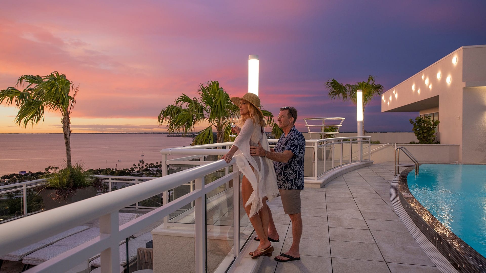 Blvd Sarasota Rooftop Sunset